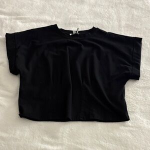 DKNY Elegant Black Crop Top